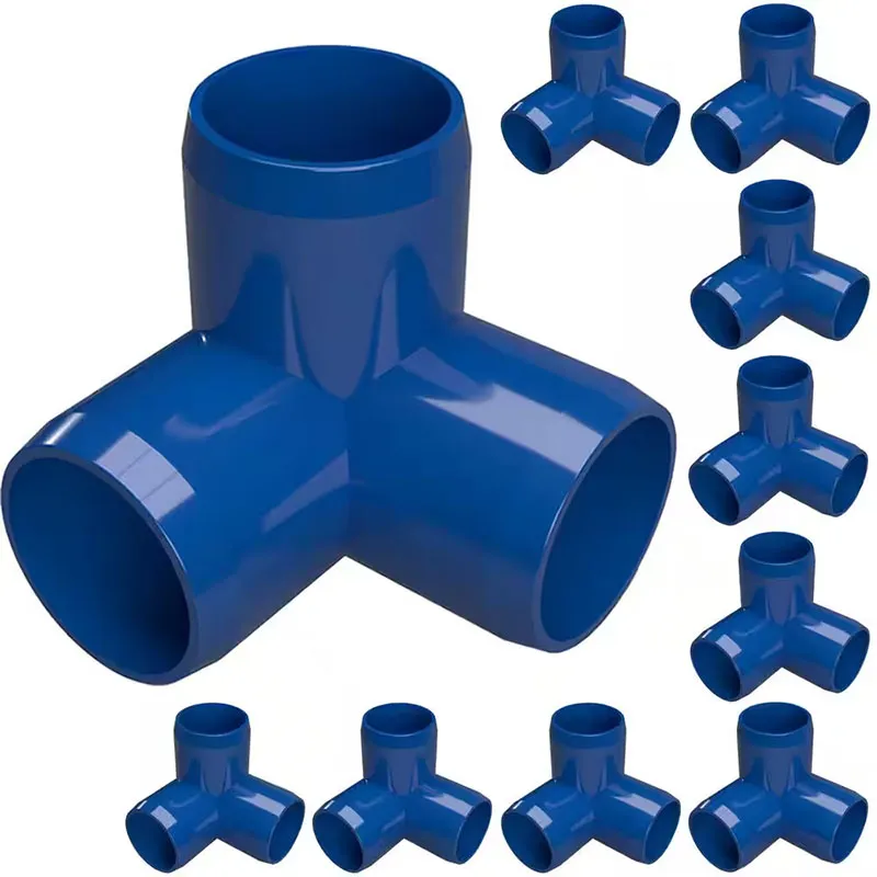 Blue PVC Pipe Fittings